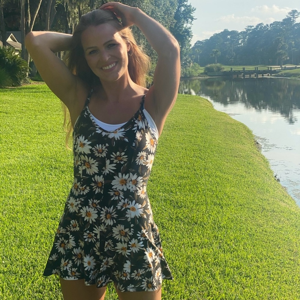 Urban Outfitters Kimchi Blue Floral Daisy Romper